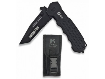 Couteau pliant K25 Prédator avec brise vitre