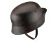 CASQUE ALLEMAND M1935 VIEILLI REPRODUCTION